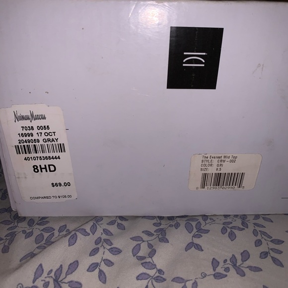 Grey men’s shoe - Picture 5 of 5